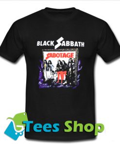 Balck Sabbath Sabotage T Shirt