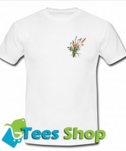 Bucket Flowers T-shirt