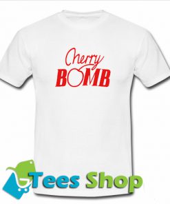 Cherry Bomb White T-Shirt