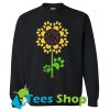 Dog Paw Sunflower Sweatshirt