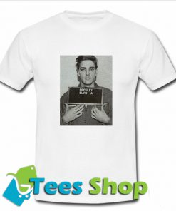Elvis Presley Mugshot T Shirt