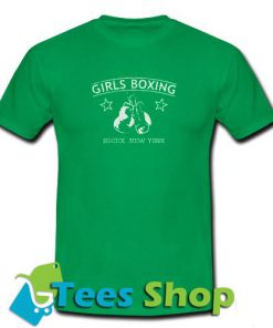 Girls Boxing Bronx New York T-Shirt