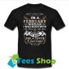 I'm A February Woman T-shirt - Tees Shop