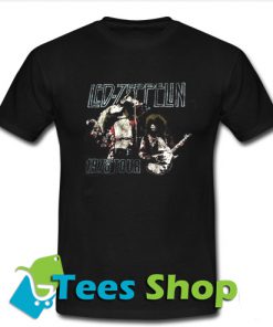 Led Zeppelin 1975 Tour T Shirt