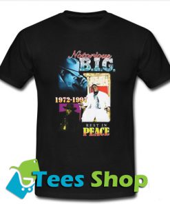 Notorious BIG 1972 1997 RIP T Shirt