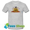 Pumpkin with baby pug funny T-Shirt