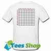 Scratch Grid T-Shirt back