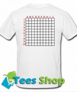 Scratch Grid T-Shirt back