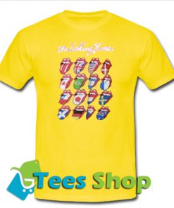 The Rolling Stones Yellow T-Shirt
