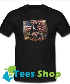 an american T-Shirt