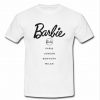 barbie tshirt