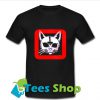 Cat Upside Down Cross T-Shirt