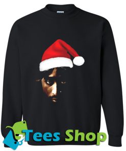 Christmas Jumper Santa Tupac Shakur Sweatshirt