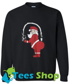 Funny Milk Christmas Santa Meaning Sweatshirt