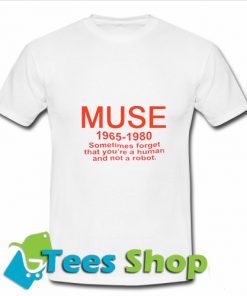 Muse 1965 - 1980 T Shirt