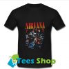 Nirvana Live Concert Photo T-Shirt