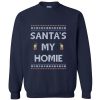Santa's My Home Sweatshirt