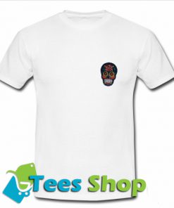 Suspicious Skull T Shirt