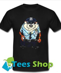 Tasmanian Devil Police T-Shirt