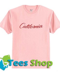 California Text T Shirt