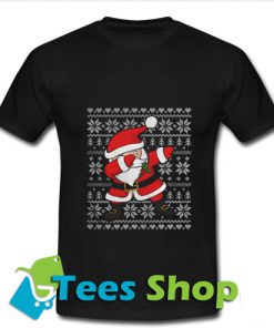 Dabbing Santa Christmas T-Shirt