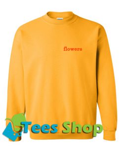 Flowers Font Sweatshirt