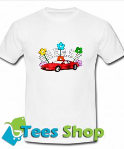 Grease car Flowers T-Shirt