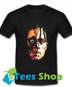 Half skull face T-Shirt