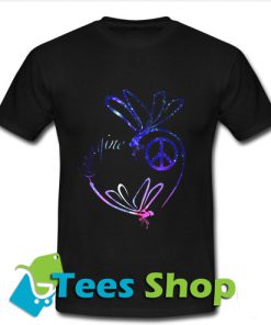 Imagine Dragonfly Peaceful T Shirt