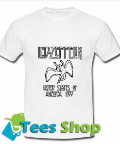 Led Zepellin USA 1977 T-Shirt