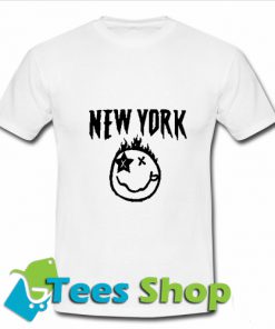 New York Smiley T Shirt