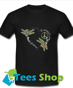 Peaceful Easy Feeling Dragonfly T Shirt
