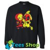 Pikachu-Deadpool Sweatshirt