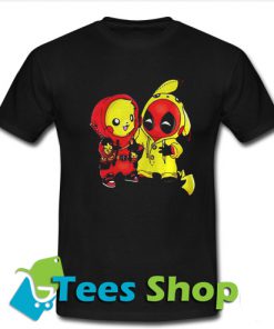 Pikachu-Deadpool T-Shirt