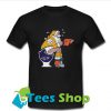 Santa Baltimore Ravens Toilet T-Shirt