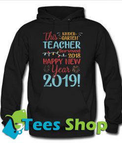 Kindergarten Teacher - Happy New Year Hoodie