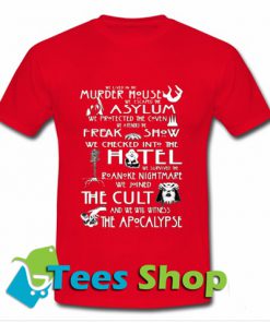 Murder House Asylum T Shirt