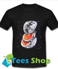 Orange Planet T Shirt