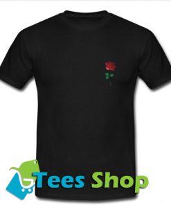 Rose black T Shirt