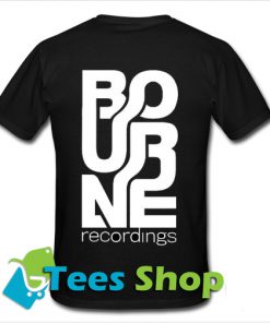 Bourne Recordings Logo Tshirt Back_SM1