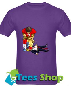 Colin Kaepernick kneels Donald Trump T Shirt_SM1