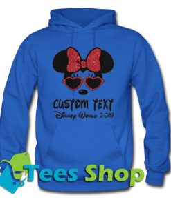 Custom text Disney World 2019 Hoodie_SM1