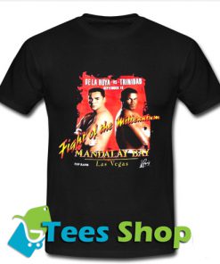 De La Hoya VS Trinidad T Shirt_SM1