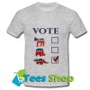 Dinosaur Vote Trending T Shirt