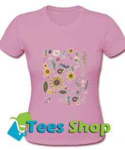 Floral Flower T Shirt_SM1