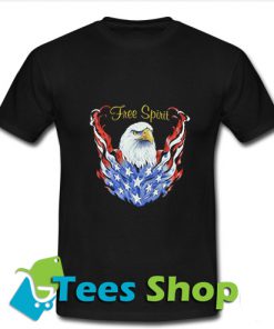 Free Spirit Eagle T Shirt_SM1