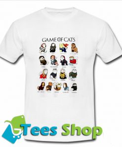 Game of cats T-shirt_SM1