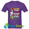 I Just Want To Read My Book T Shirt_SM1
