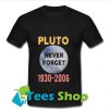 Large Oxford Adult Pluto Never Forget 1930-2006 T Shirt_SM1