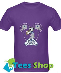 Mickey Mouse Dallas Cowboys T Shirt_SM1